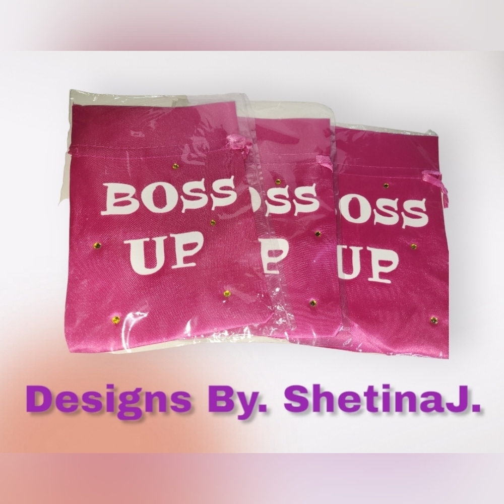 "BOSS UP" Bags
